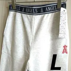 ウエストロゴパンツ