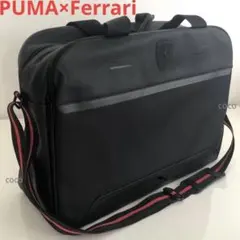 PUMA Ferrari フェラーリ ボストンバッグ スポーツバッグ ブラック黒のサムネイル
