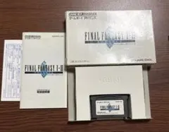 【動作確認済】ファイナルファンタジー I・II ゲームボーイアドバンス