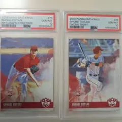 PSA10 2018年大谷翔平 ルーキーカード 投打2枚連番セット panini 