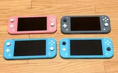 Nintendo Switch Lite 本体 4色セット