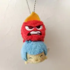 ディズニー ツムツム ヨロコビ イカリ キーチェーン インサイド・ヘッド ビビリ