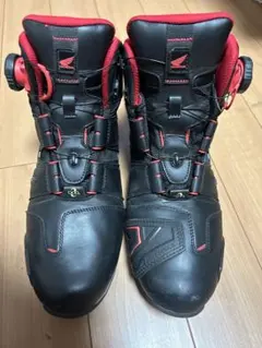 輝*牙様 TAICHI BOA バイク用ブーツ 黒/赤 輝*牙様 TAICHI BOA バイク用ブーツ 黒/赤 - メルカリ