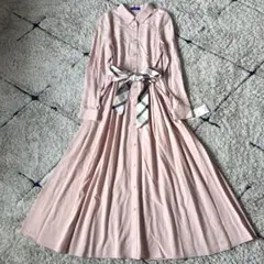 美品✨ブルーレーベルクレストブリッジ 小芝風花着用 ロングワンピース