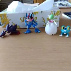 モンコレ　メガサーナイト　サトシゲッコウガ　メガゲンガー　ケロマツ