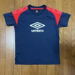umbro アンブロ プラクティスシャツ ネイビー レッドのサムネイル