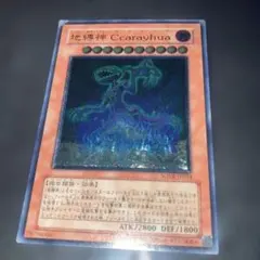 地縛神 Ccarayhua コカライア　レリーフ　PSA10 地縛神Ccarayhua コカライア アルティメットレア レリーフ 遊戯王