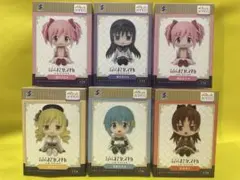 魔法少女まどか☆マギカ ぺたっとおすわりフィギュア 全5種セット+まどか