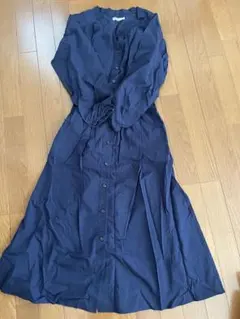 グローバルワーク　ワンピース　ネイビー　フリーサイズ