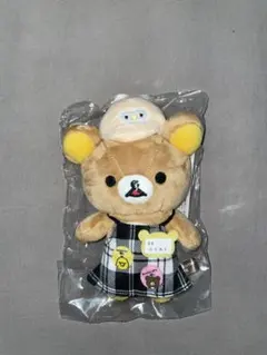 リラックマ 店長ぶらさげぬいぐるみ ＊池袋 ふくふく店長