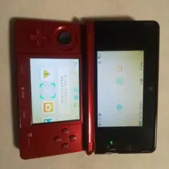 ニンテンドー3DS レッド 美品 動作確認済み