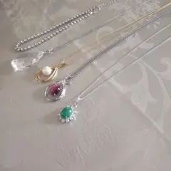 ペンダント　ブレスレット　セット