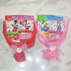プチギフト　お菓子ブーケ　ミッキー　ミニー　プレゼント　ディズニー　２個セットのサムネイル