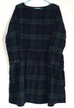 ★nikoand… ニコアンド 起毛チェックワンピース★