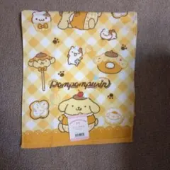 ポムポムプリン 　フェイスタオル 約34×75cm