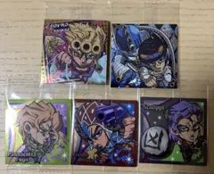 ジョジョの奇妙な冒険 ジョルノ レア×1 (他4枚) 計 5枚