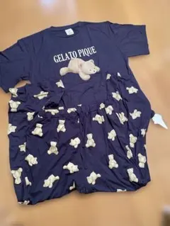 GELATO PIQUE クマプリント ルームウェア未使用