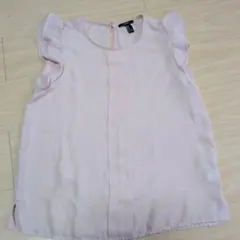 FOREVER21 フリル袖ブラウス M サイズ ピンク