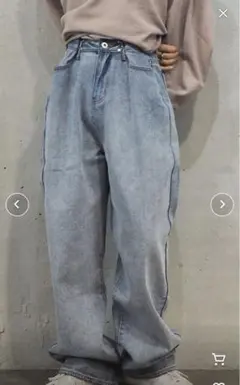 tiptop ウエストフックルーズデニム Sサイズ