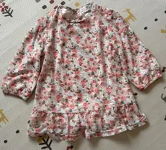 お値下げ♪ ☆any FAM ピンクの小花柄チュニック(130)
