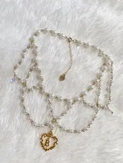 BABY ネックレス　プリドロ　パールのサムネイル
