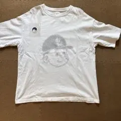 ホワイト Tシャツ ドットプリント