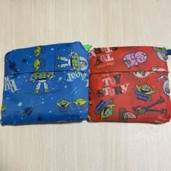 新品未使用品！ダイソー ディズニー エコバッグ トイストーリーセット