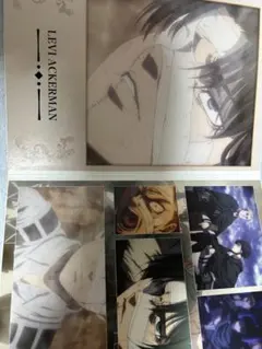 進撃の巨人 1番くじ リヴァイ メモリアルカードセット