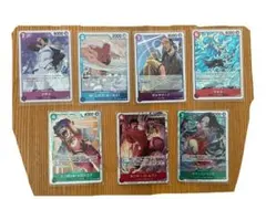 ワンピースカード 決戦の刻 まとめ売り ハンコック ルフィ などSR R 7枚
