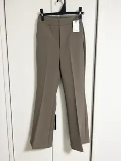 BASEMENT/フレアパンツ/AZUSAデザイン/グレージュ/S