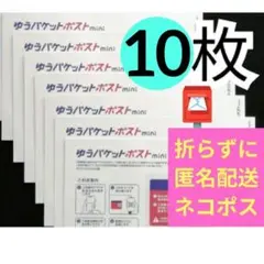 【10枚】即発送◎ ★匿名★帯付き★ゆうパケットポスト mini ミニ 専用封筒