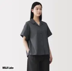 MUJI LAb ポプリン半袖シャツのサムネイル