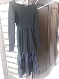 rienda の黒ニットワンピ！値段交渉あり！