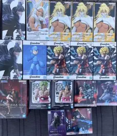 最新プライズフィギュア12種17体まとめ売り　鬼滅の刃　ワンピース　など