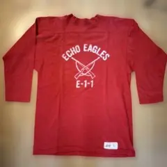 70s Russell Athletic football T shirt Lのサムネイル