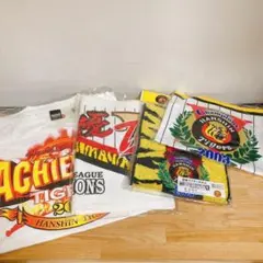 【阪神タイガース】2003年優勝記念グッズ まとめ Tシャツ タオル マフラーのサムネイル