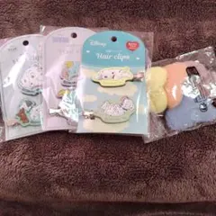 ダンボ・101匹わんちゃん ヘアクリップ 2個セット