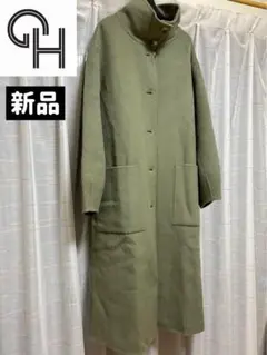 Gentle Herd　ロングコート　コート　グリーン　オリーブ　緑　カーキー