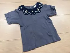 Cottoli コトリ 襟付き半袖トップス 80cm