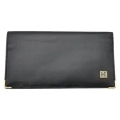 美品 ダンヒル dunhill 長財布 札入れ 伊製 10-26080306