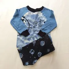 男の子 パジャマ 宇宙 長袖 薄手 子ども コストコのサムネイル