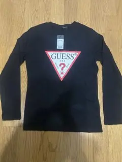 GUESS 長袖 Tシャツ ブラック ロゴプリント　未使用のサムネイル