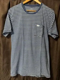 BLUE BLUE ボーダーデザイン Tシャツ ネイビー/ホワイトサイズL