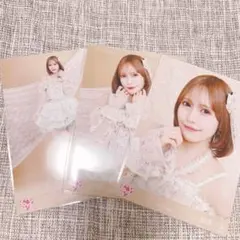 LOVE 諸橋沙夏 イコラブ 8周年ツアー衣装② バレエコア 生写真 ヒキ×2