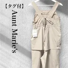 【タグ付】Aunt Marie's アントマリーズ　バックリボン　オールインワン