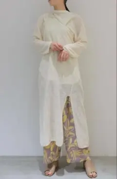 pheeny メッシュ　ワンショルダー　ワンピースのサムネイル
