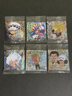 ワンピース ウエハース シール 6枚セット