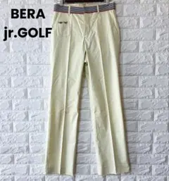 berajr ゴルフ パンツ M ストレッチ クリーム色 おしゃれ