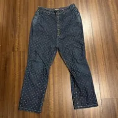 kapital ドット柄 ピエロパンツ　デニム　サイズ1のサムネイル