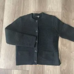 UNIQLO ブラック カーディガン M